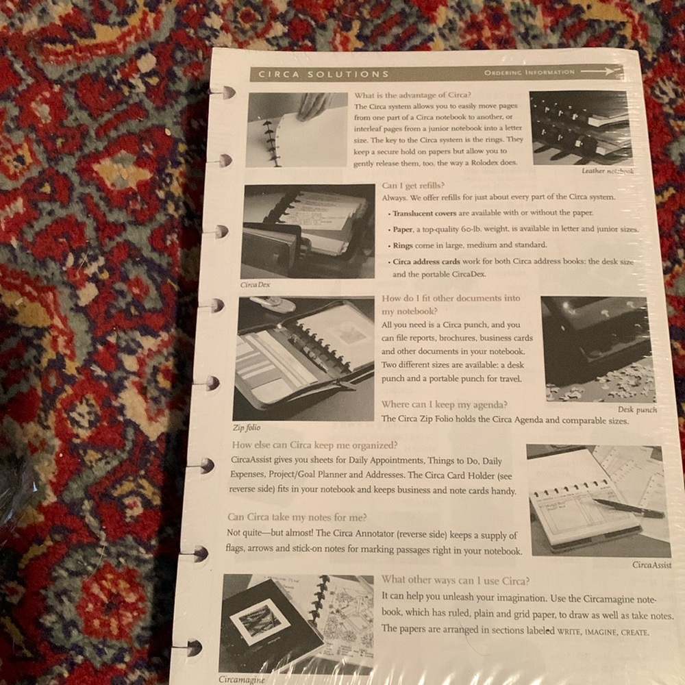 Levenger Circa Refill Pages